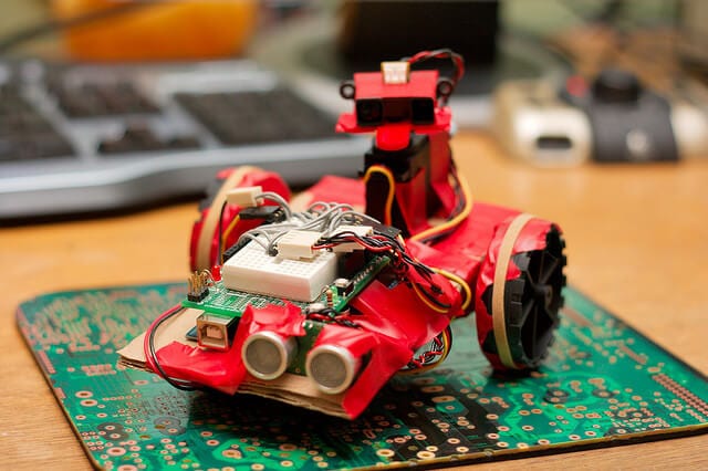 Robot One Prototype One by Adam Greig. CC BY-SA 2.0. Flickr.