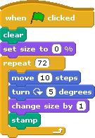 Scratch program