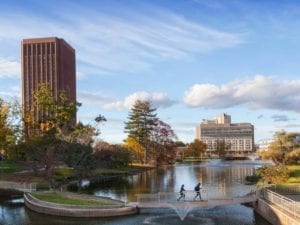 UMass Amherst Dubois Library Campus Center