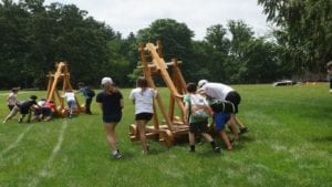 Edge on Science Summer Camp Trebuchet Challenge