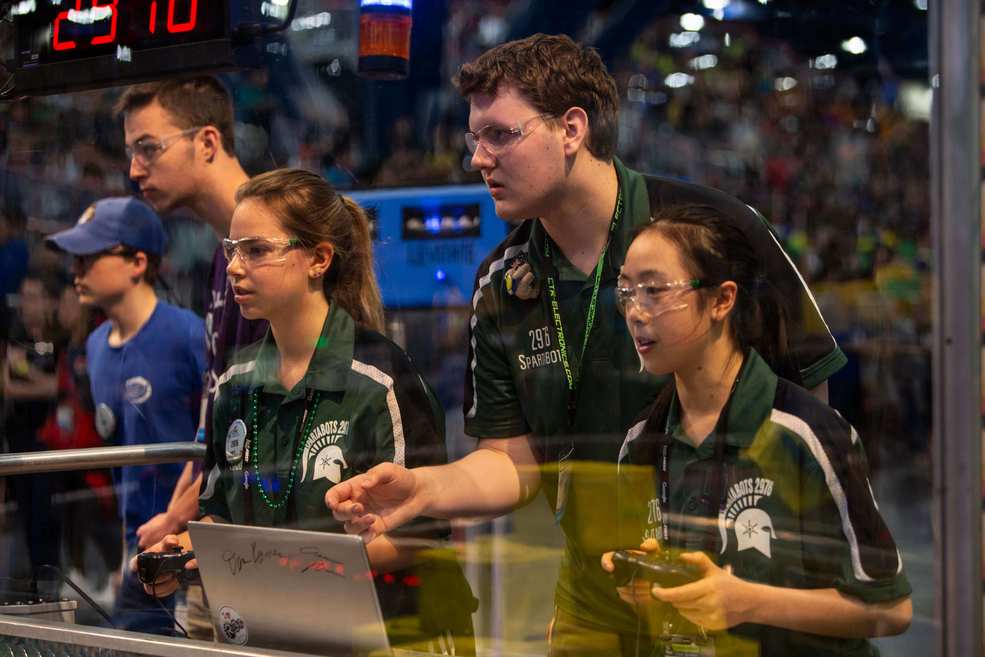 All-girls robotic team is building the future, now