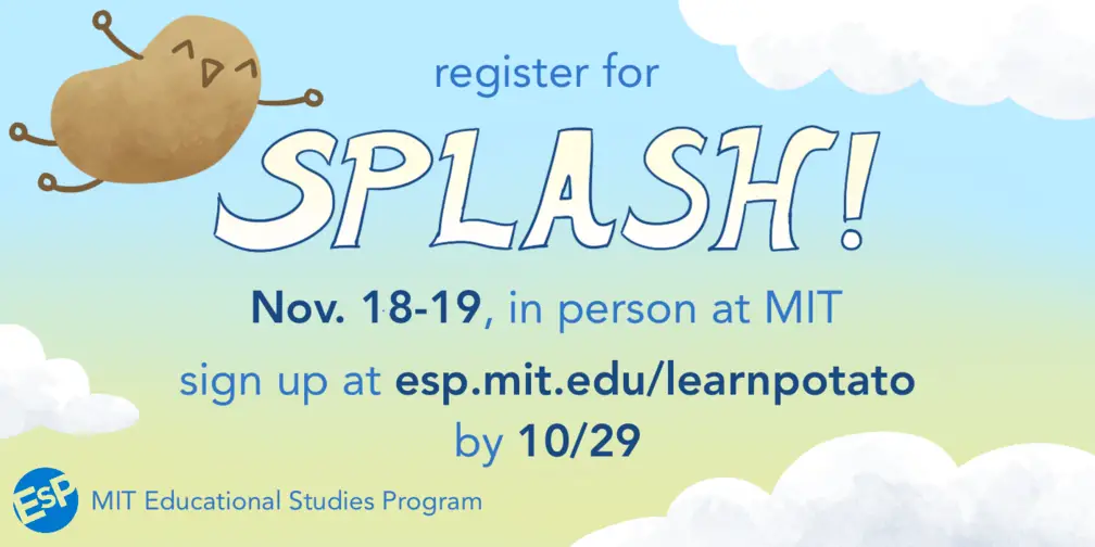 MIT Splash 2023 Flyer